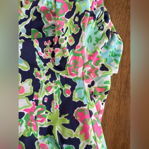 Lilly Pulitzer Alexandra Dress SZ XS Navy Southern Charm - Picture 6 of 14